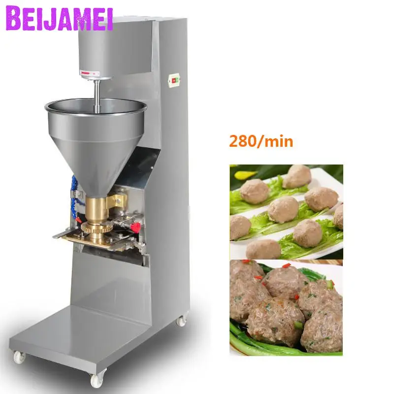 

BEIJAMEI Commercial Electric Meatball Forming Machine Automatic Beef fish Pork Meat ball Maker former Price