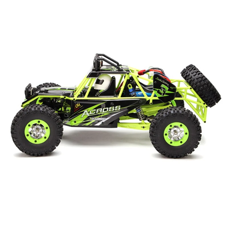 Высокое качество WLtoys 12428 2,4G 1/12 4WD гусеничный Радиоуправляемый автомобиль с светодиодный светильник RTR