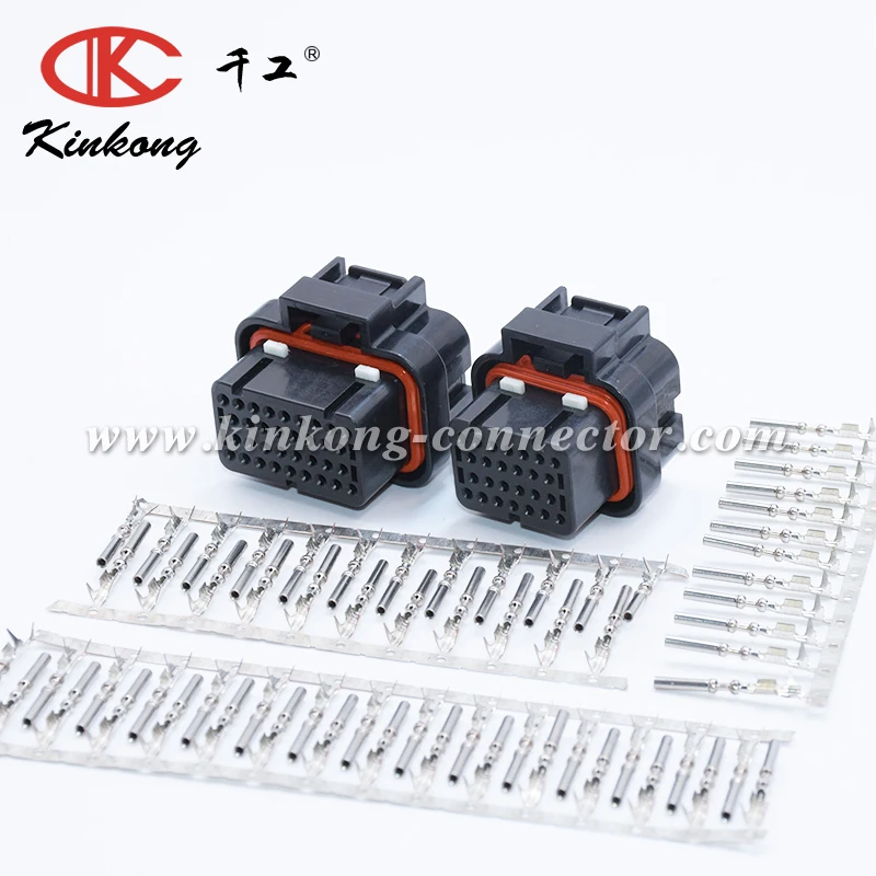 

Kinkong manufactured TE AMP Superseal 26+34 way Autosport ECU/ECM connector kit for Haltech Elite 1000/2500