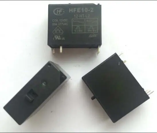 Новое высокомощное реле 12 в магнитное удерживающее HFE10 2 HT L2 12VDC 12vdc 50A 277V 12V DC12V 277VAC