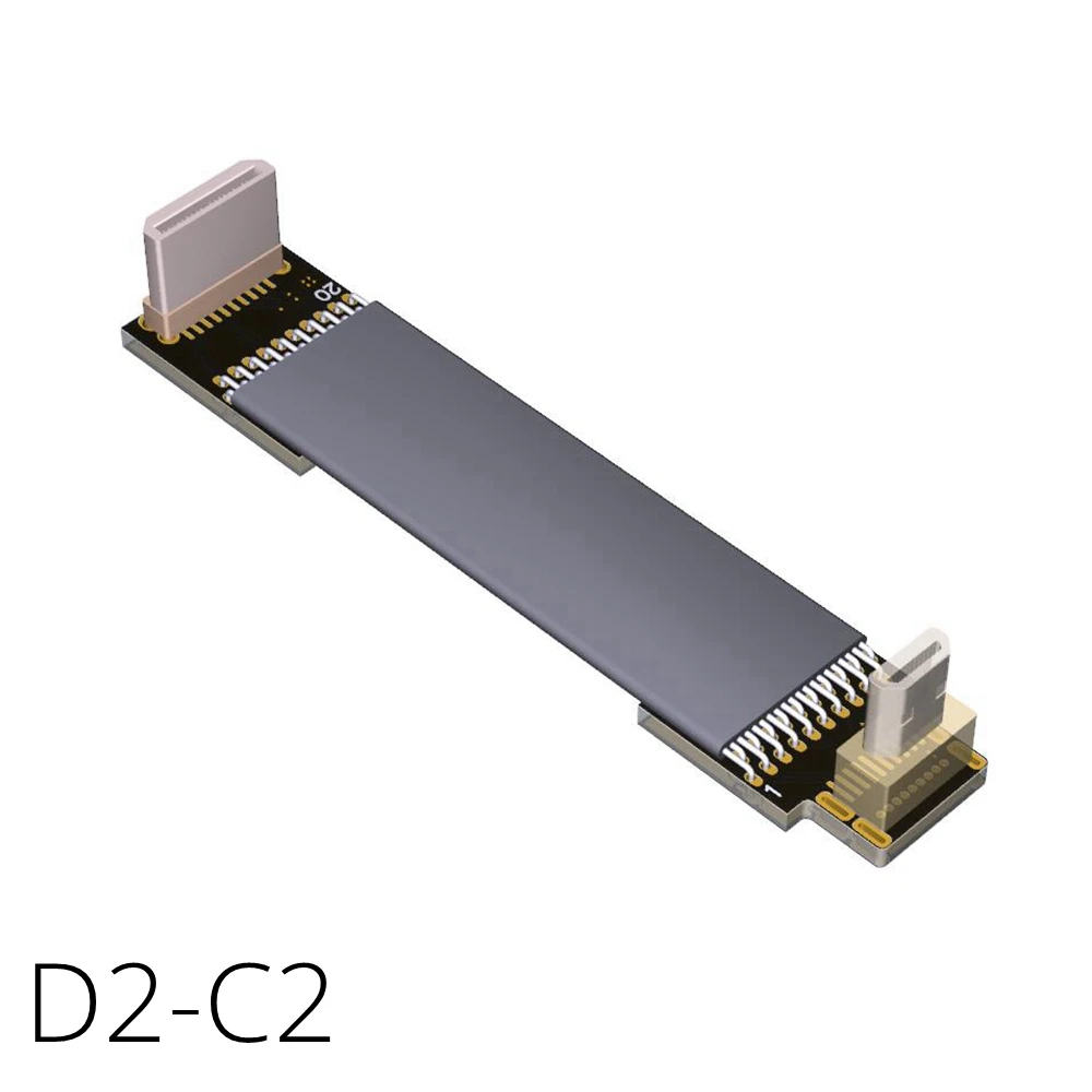 Микро HDMI мини конвертер кабель под двойным углом для 5/10/15/20/30/50/80/100 см Кабо V2.0 4K x 2K @