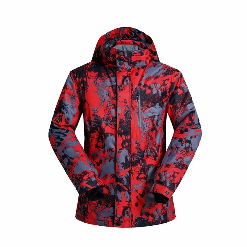 

2017 Winter Waterproof Outdoor Colorful Skiing Clothes Suit Men Ski clothing jacket Thermal Snowboard Jackets Climbing Snow