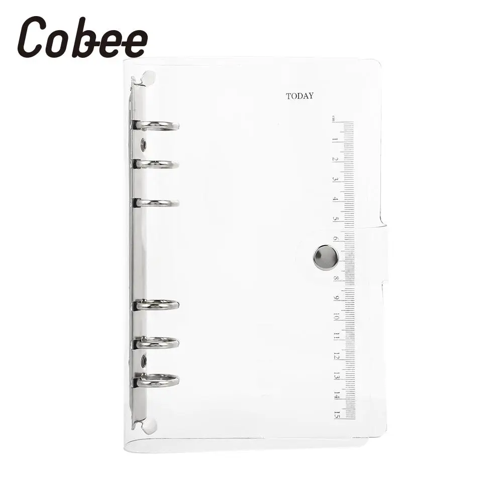 Notebook Cover A5/A6/A7 DIY 6 Holes Binder Diary Planner Cover Waterproof Economic Notepad Ring Binder Covers Notebook Cover A5/A6/A7 DIY 6 Holes Binder Diary Planner Cover Waterproof Economic Notepad Ring Binder Covers