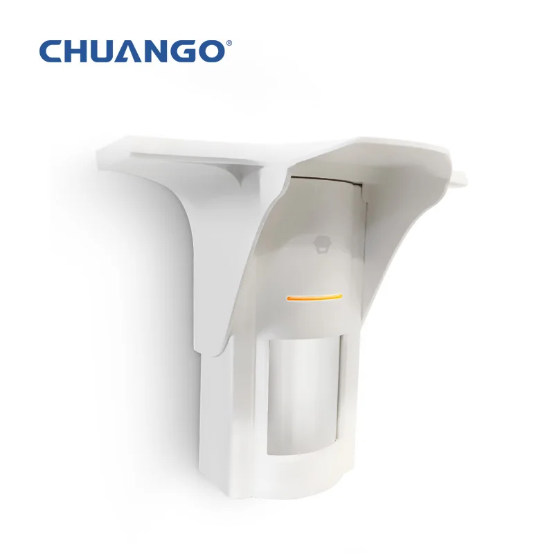 

DIYSECUR 433Mhz Solar-Powered Dual-Tech Motion Detector 433MHz For B11 G5 A11 Alarm system