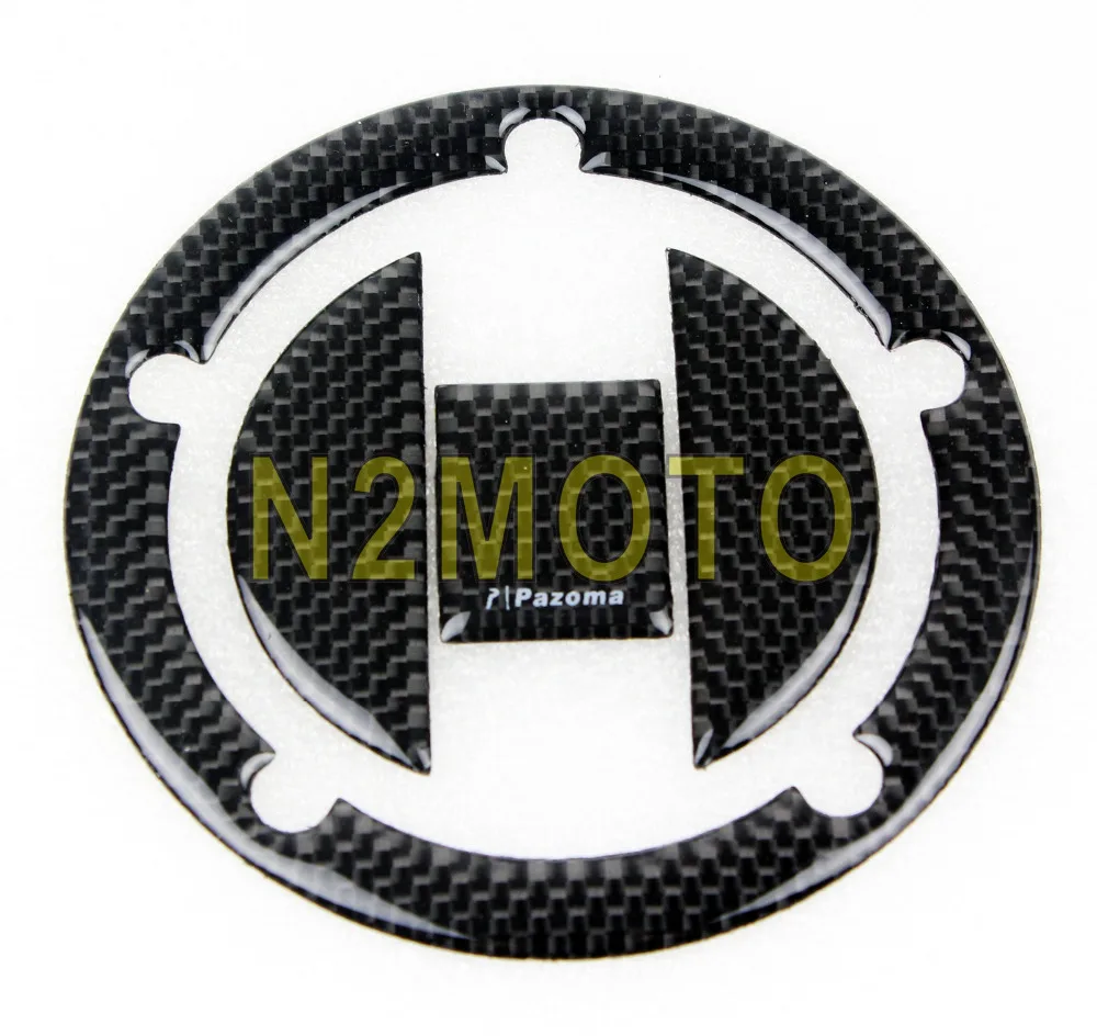 Motorcycle Carbon Fiber Gas Oil Fuel Tank Pad Protector Tank Sticker