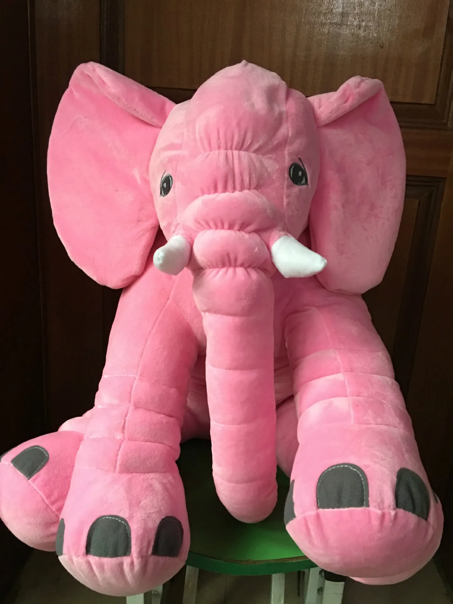 spesifikasi Menenangkan Bayi 33 cm Gajah Bayi Anak Panjang Hidung Gajah Boneka Lembut Barang Mainan mewah Lumbal Bantal Bantal Untuk Bayi Anak Perempuan Hadiah