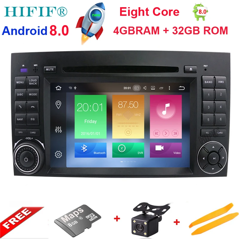 Flash Deal IPS Android 8.0 car radio 2din For Mercedes Benz Sprinter A class B200 Vito Viano W169 W245 W469 W906 NAVI with Radio 2din WIFI 0