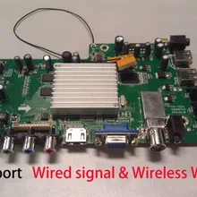 Android ТВ драйвер платы MSD628V6.0 небольшой размер светодиодный Поддержка Wi-Fi DVB-T2 ISDB