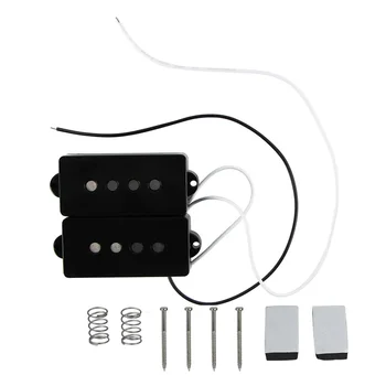

NEW Vintage Alnico 5 Humbucker Pickup PB P Bass Pickup Black Open Style for 4 String P Bass Guitar Parts Replacement