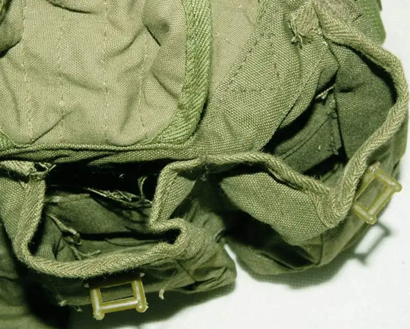 Surplus Chinese Type 63 Rifle Combat Webbing Bandolier Gear Pouches- CN020