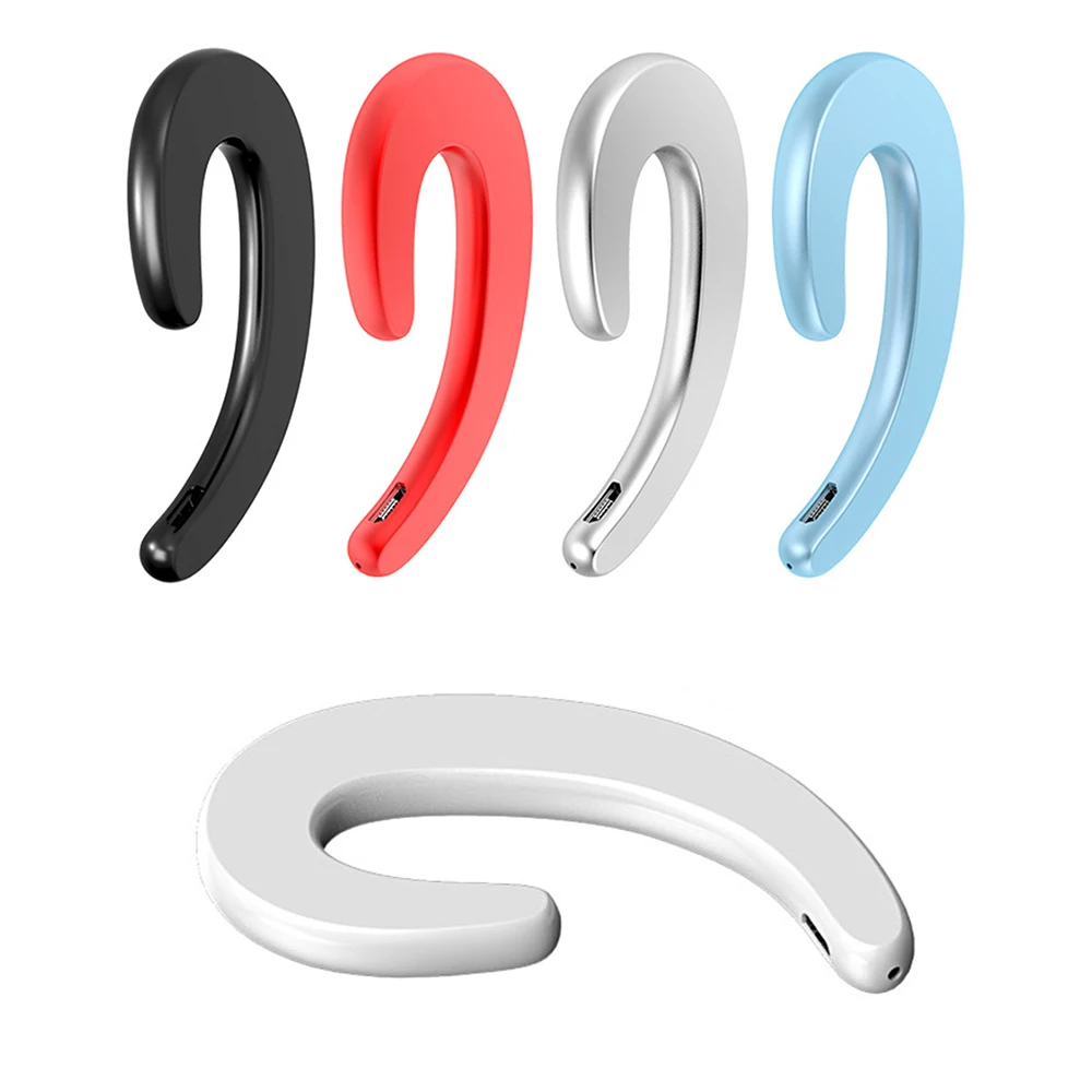 

New Bone Conduction Bluetooth V4.2 Wireless Ear-Hook Earphone Sports Headsets with Stereo HiFi Surround 3D For Mobile Phone