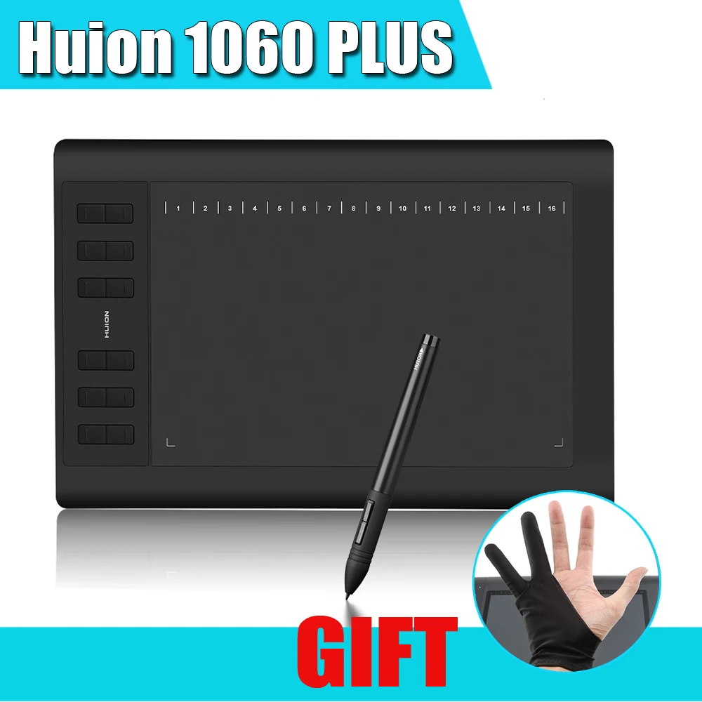 Buy New Pro Version Huion 1060 Plus Graphic Drawing