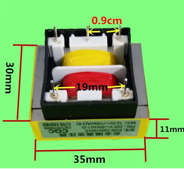 Детали для кухонной вытяжки трансформатор 12 V 150mA