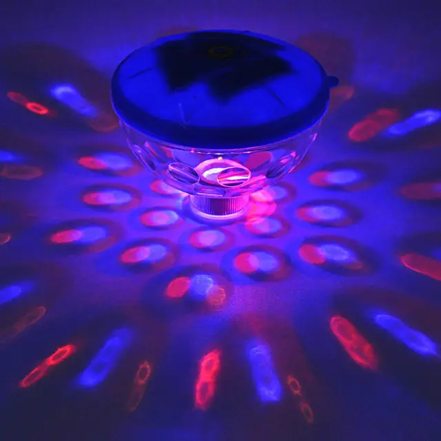 Waterdichte LED Drijvende Onderwater Licht Disco Tonen Bad Swim ... Waterdichte LED Drijvende Onderwater Licht Disco Tonen Bad Swim ...