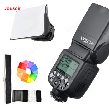

Godox V860C 1/8000S HSS e-TTL Speedlight Flash Light w/ Rechargeable Li-ion Battery for Canon CD50