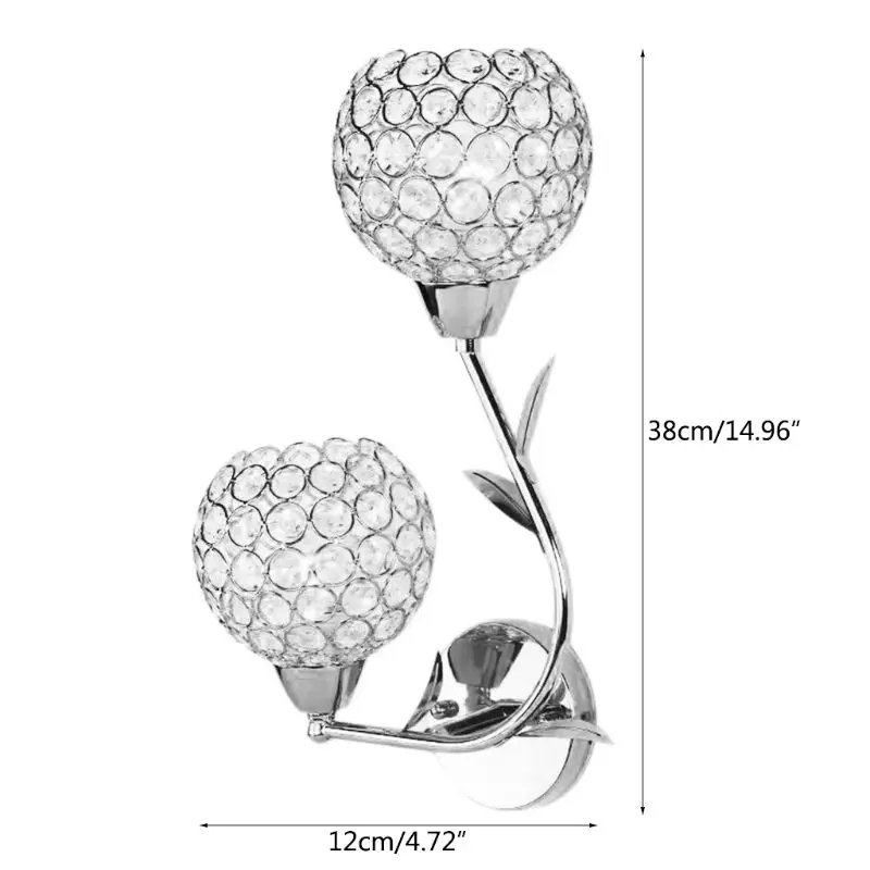 

AC85-285V E27 Creative Crystal LED Wall Light Decorative Lighting Sconce Modern Wall Lamp