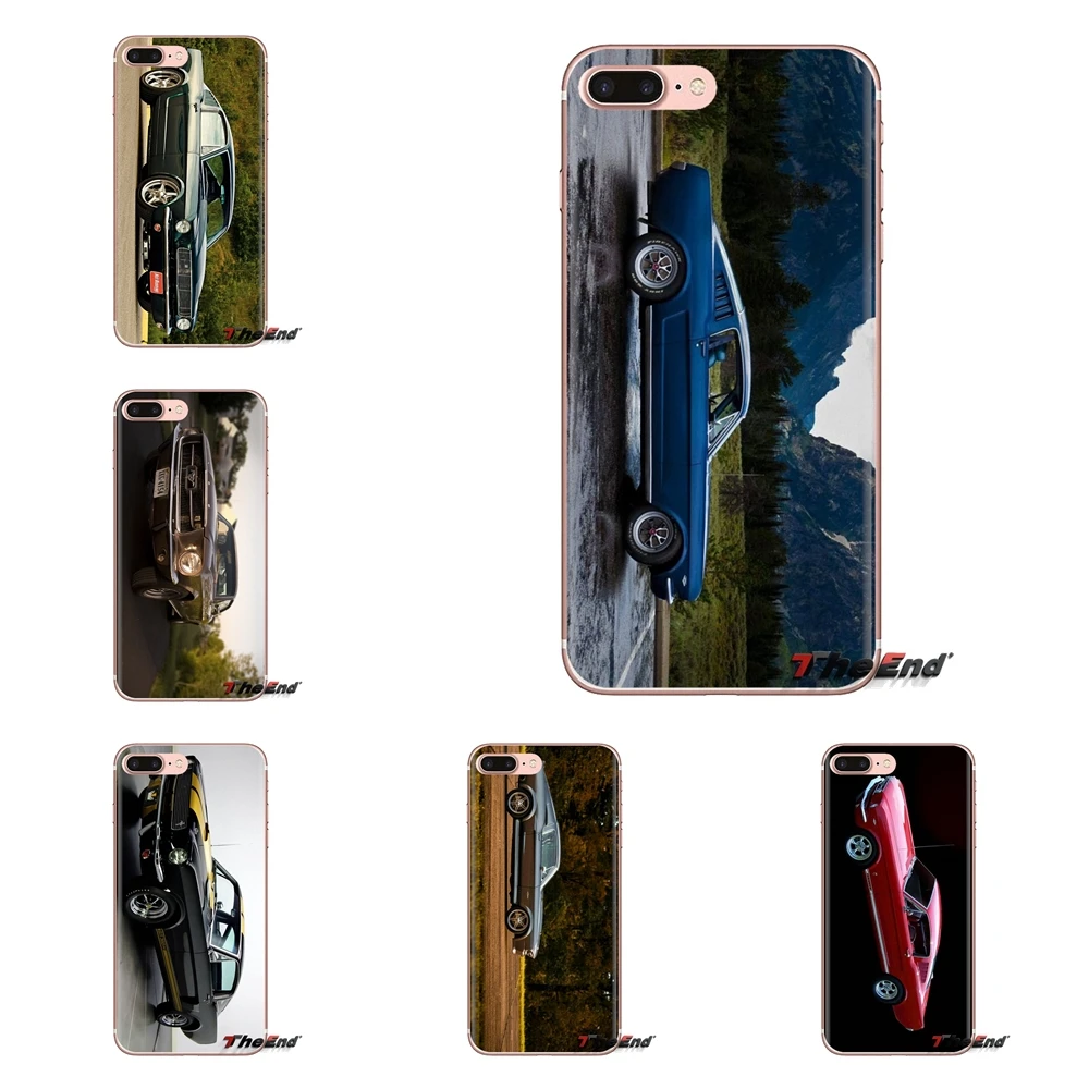 Силиконовый чехол для телефона LG Spirit Motorola Moto X4 E4 E5 G5 G5S G6 Z Z2 Z3 G2 G3 C Play Plus Mini Ford Mustang 1966