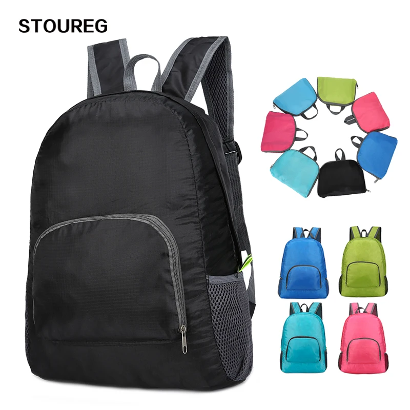 

Unisex Folding BackpackHiking Camping Bag Ultralight Outdoor Sport Backpack Waterproof Foldable Travel Backpacks