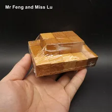 Классические 32 деревянные кубики решение головоломки развития интеллекта игрушка для детей