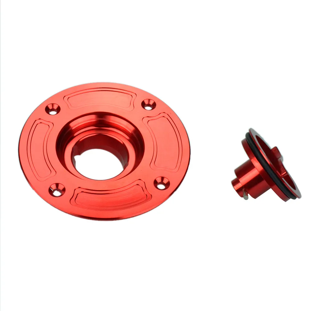 FX CNC 108 мм алюминиевый топливный бак для мотоцикла крышка без ключа Suzuki GS500 TL1000S