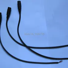 20 штук 22awg прямой DC 5.5x2.1 мм женские один совет вилку линии соединительный кабель удлинитель 29 см мониторинга безопасности и т. д