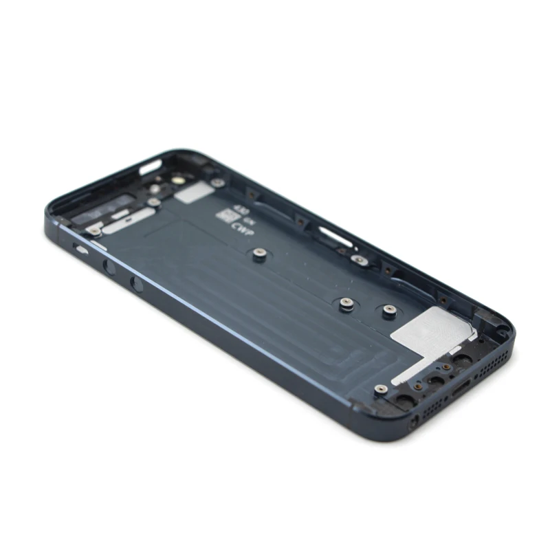 Для Apple iPhone 5 5S 5SE Задняя крышка батареи Задняя Дверь Корпус чехол Замена с клавиатурой громкости клавиатура питания для iPhone 5S