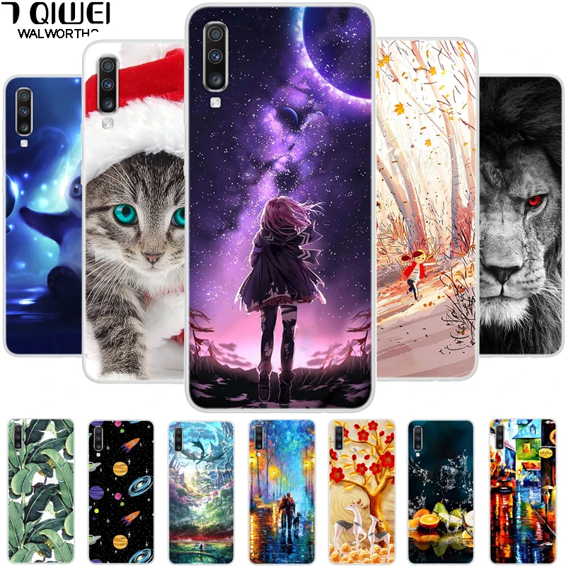 

Funda For Samsung Galaxy A70 2019 Case Silicone Back Cover For Samsung Galaxy A70 Case Soft TPU A 70 A705 A705F Coque Protective