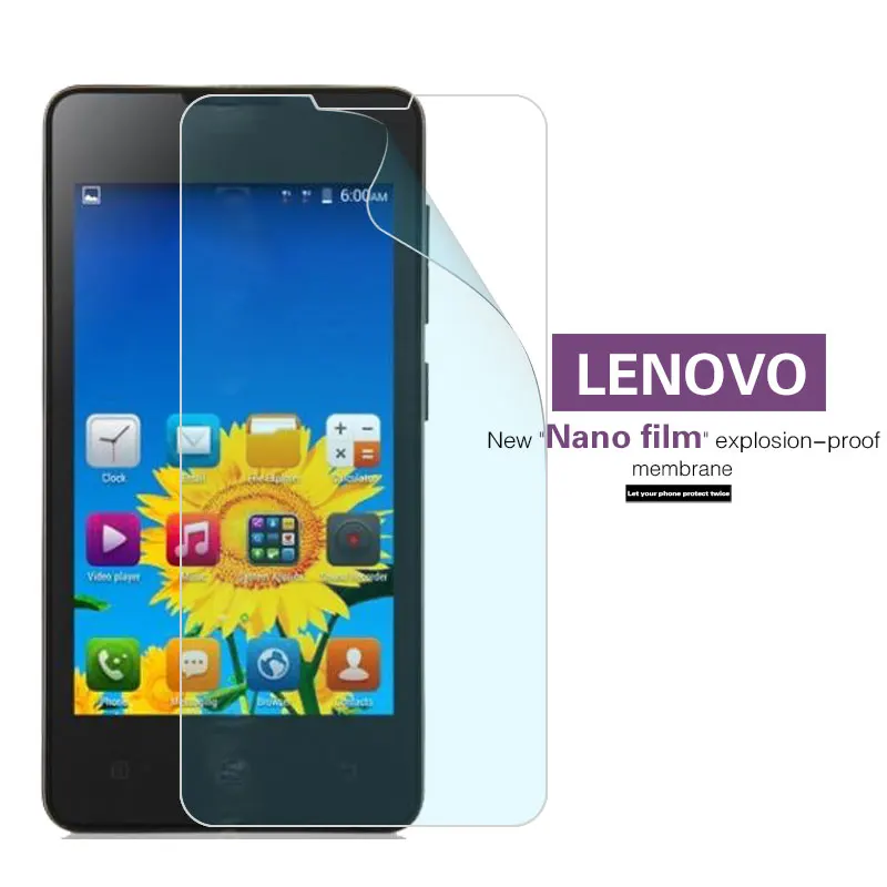 Мягкая нанопленка для Lenovo A1900 A2010 A2580 A2860 A3500 A3800-D A3860 A5800-D A6000 A7000 A7010 K10 K10e70 K80 Защитная