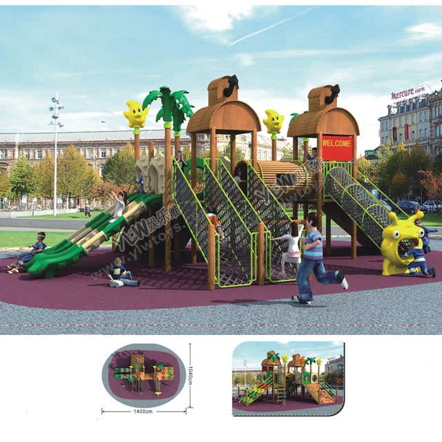 antirot kindergarten wooden playground equipment ce tuv iso