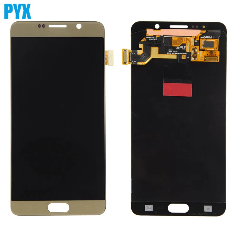 ЖК-дисплей AMOLED 5 7 дюйма для SAMSUNG Galaxy Note сенсорный ЖК-экран Note5 N920A N9200 N920C TFT OLED-экран |