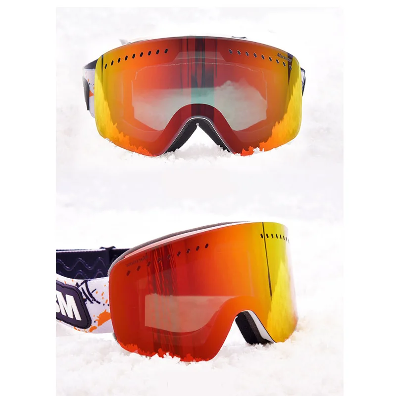 Lunettes De Ski Pour Hommes, Femmes Et Enfants, Lunettes De Ski/snowboard  Extérieures - Anti-buée, Unisexe, Mode en ligne