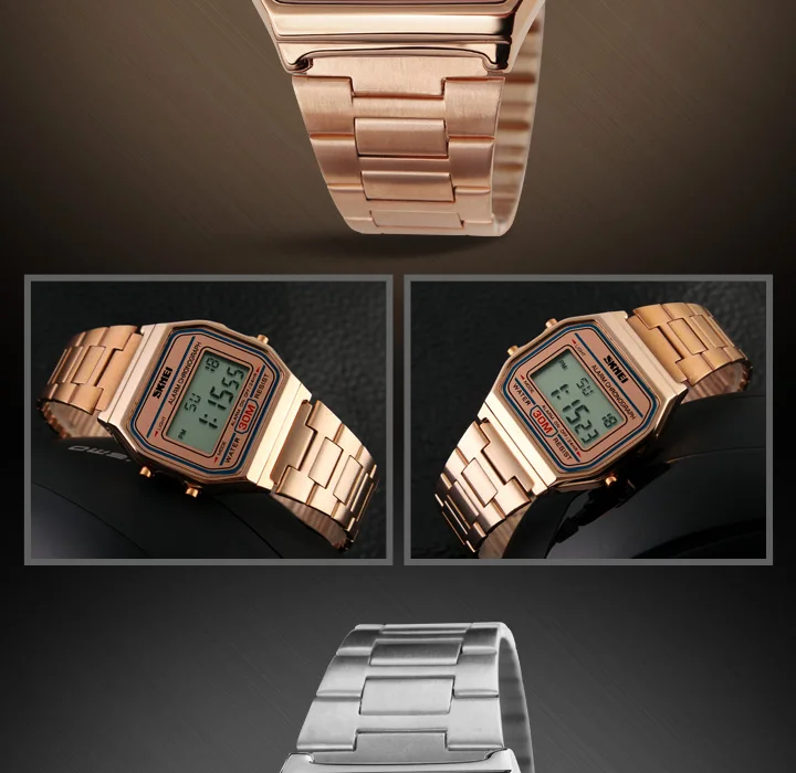 digital masculino relojes relógio moda aço inoxidável