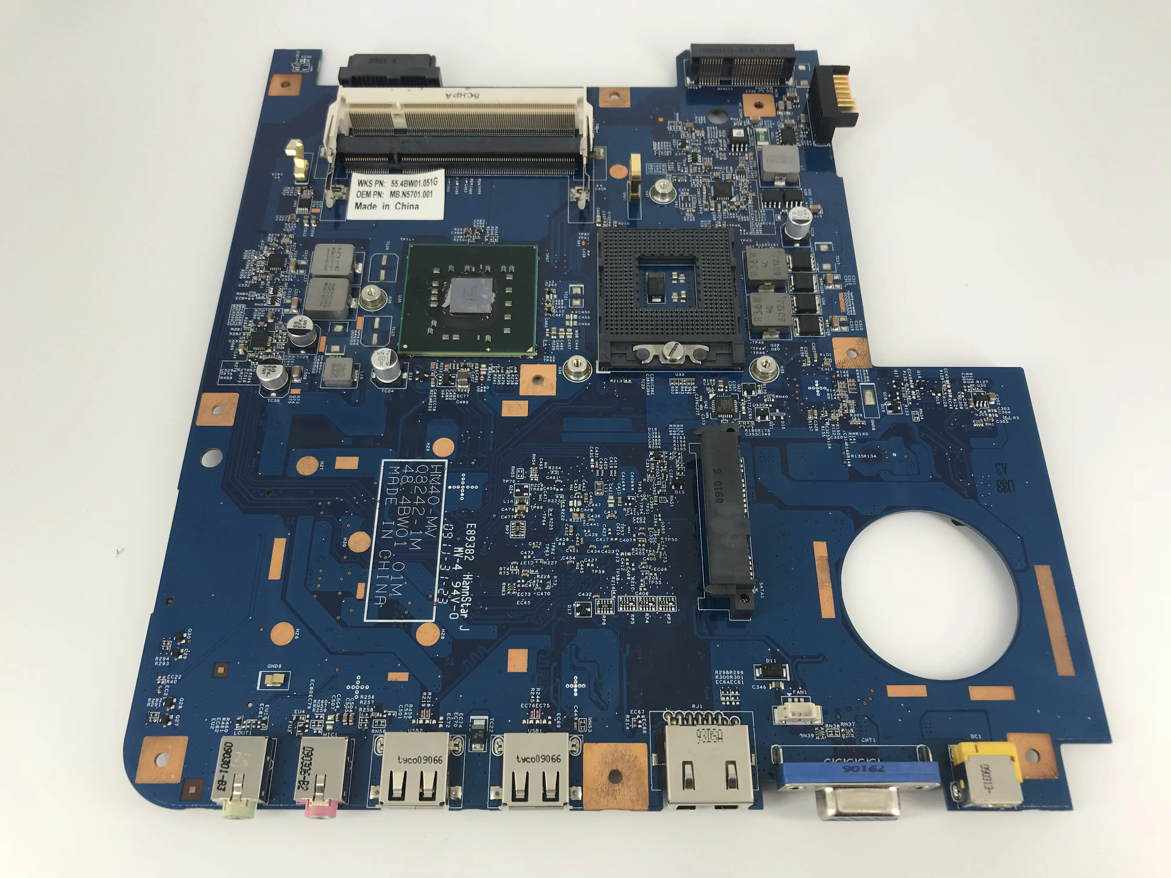 

for EMACHINES D525 LAPTOP MOTHERBOARD MAINBOARD MB.N4401.001 MBN4401001 48.4BW01.01M DDR2 GM45 + free cpu TESTED