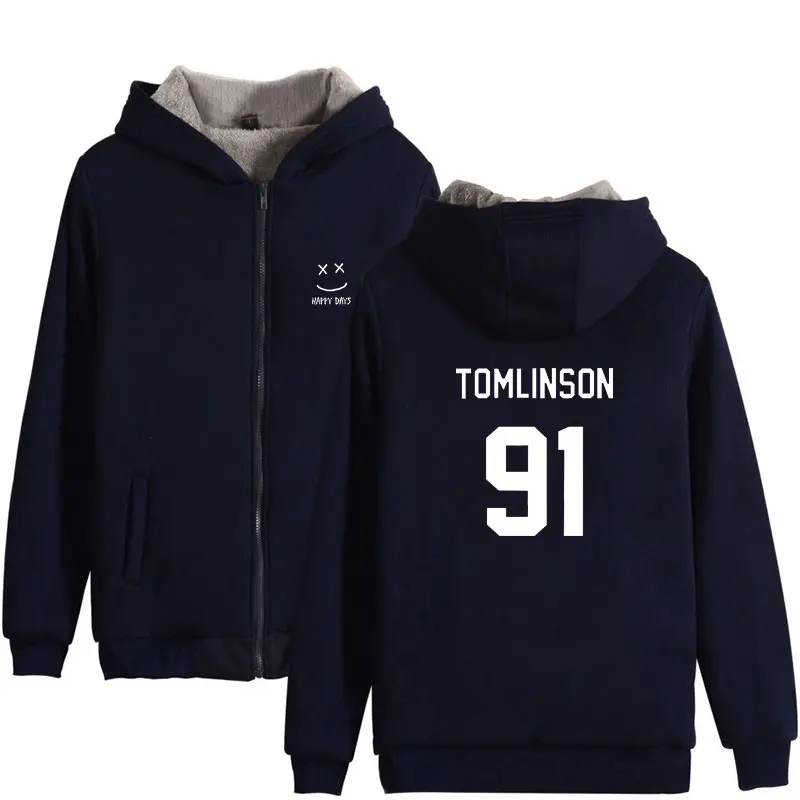Louis Tomlinson One Direction Winter Thick Warm Fleece Hoodies Women Men Unisex Miss You Hoodie Sweatshirt Hip Hop Jacket Coat Louis Tomlinson One Direction Winter Thick Warm Fleece Hoodies Women Men Unisex Miss You Hoodie Sweatshirt Hip Hop Jacket Coat