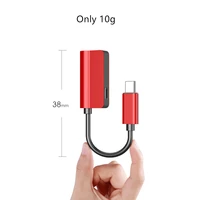 גק כדי USB מסוג C 3.5 C USB מטען מתאם אוזניות 3.5 מ"מ כדי ג