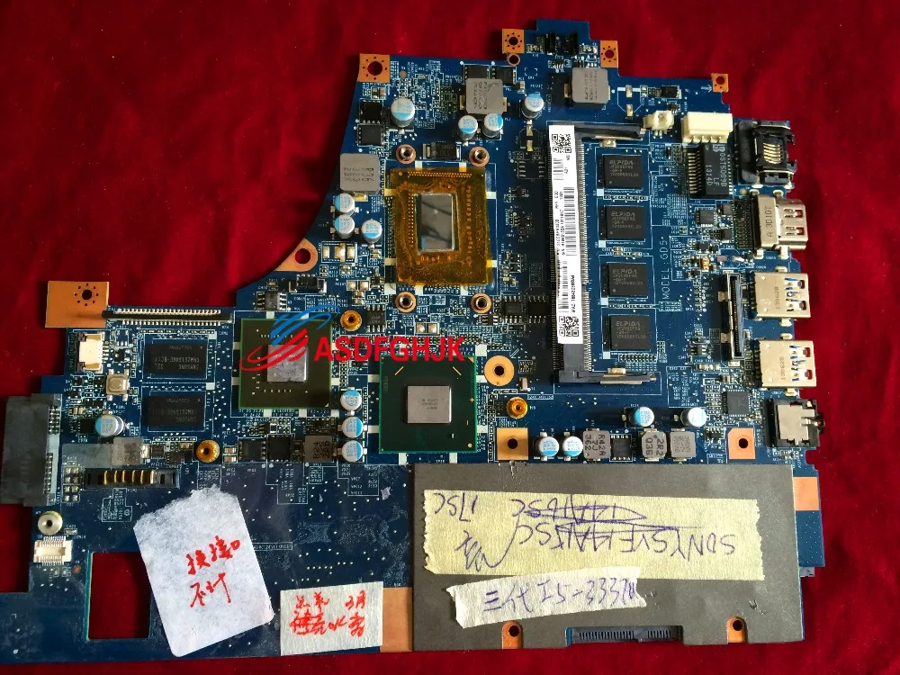 Материнская плата для Sony VAIO SVF14A Series A1946132A DA0GD5MB8E0 100% проб. ОК | Компьютеры и офис