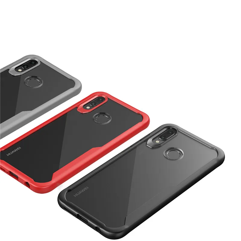 Case for Huawei P20 Mate 10 20 Lite Pro Nova 4 3 e P Smat Plus 2019 Honor Note 8X Max Soft Silicone Transparent Cover |