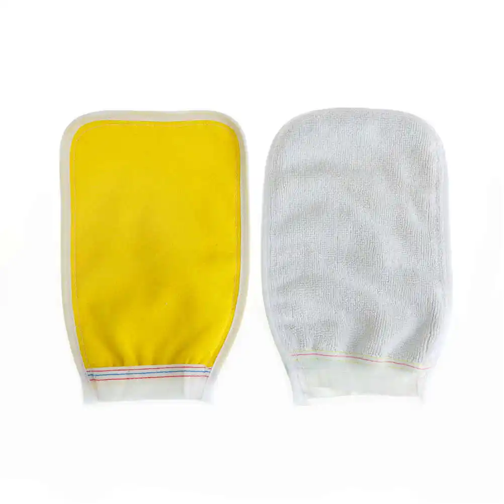 Wash Bath Gloves Back Brush Scrub Gloves Exfoliating Body Towel Massage Shower Scrubber