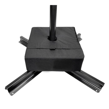 

Hot-19x19 Inch Outdoor Umbrella Sandbags Beach Umbrella Base Fixed Bag Outdoor Umbrella Beach Tent Sandbag Square Weight Sandb