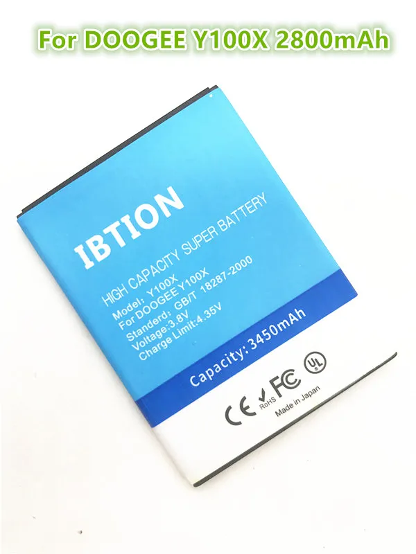 IBTION 2800 мАч Y100X Батарея Для DOOGEE | Мобильные телефоны и аксессуары