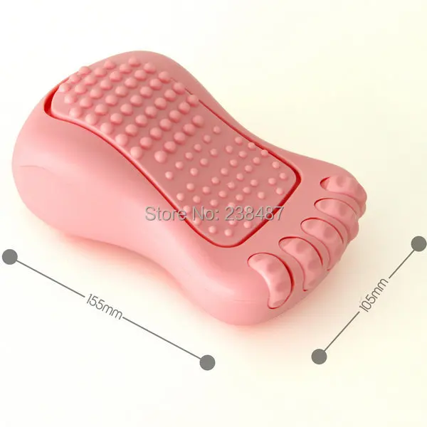 

FREE SHIPPING Doulex le ball foot electric mini massage device plug in battery foot care dual