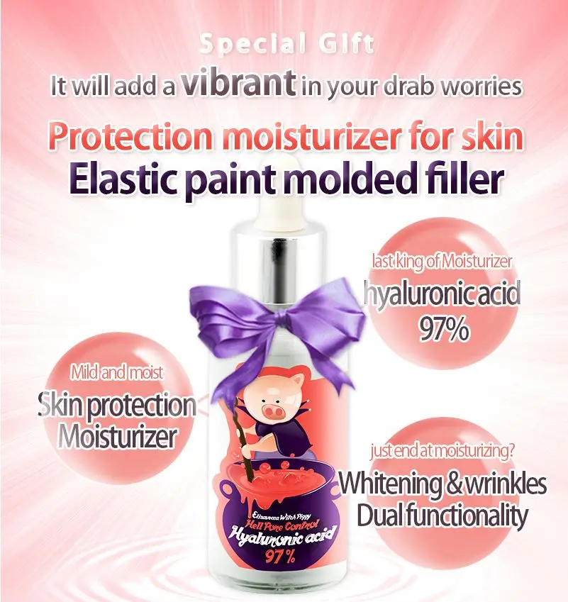 Najtaniej Elżbiecca Witch Piggy Hell kontrola porów kwas hialuronowy 97% nawilżający krem do twarzy pielęgnacja skóry wybielanie Ageless Anti Winkles