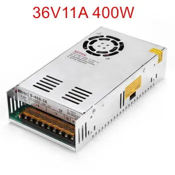 

Lighting Transformer AC110V-220V to DC 36V Power Supply Adapter 11A LED Strip Switch Driver CCTV 400W 36V POWER