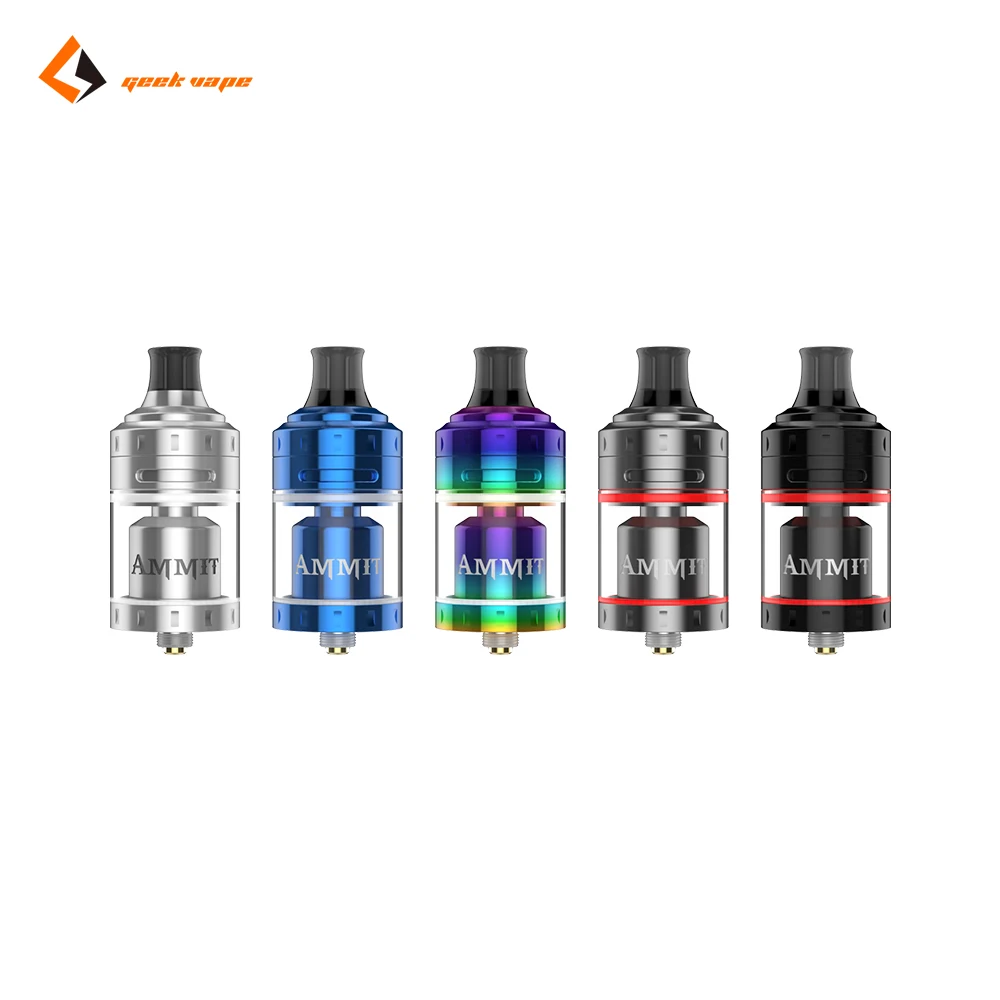 

Original Geekvape Ammit MTL RTA 3D airflow 4ml vape tank single coil Leak-proof atomizer vs siren v2 ammit rta