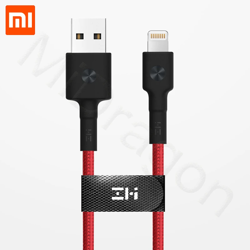 Оригинал Xiaomi ZMI MFI сертифицирован для iPhone Lightning к USB кабель зарядное устройство