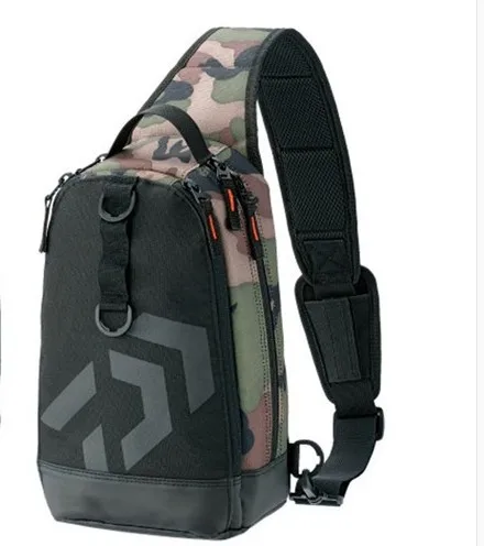 Najtaniej 2018 nowy Daiwa mężczyźni kobiety pojedyncze ramię torby wędkarskie wodoodporna rozrywka wielofunkcyjny kamuflaż plecaki sprzęt wędkarski zestaw