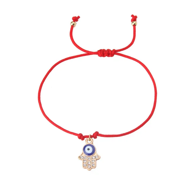 EVIL EYE 1 pz new tessuti A Mano rosso stringa braccialetto d'avanguardia Corda EVIL EYE 1 pz new tessuti A Mano rosso stringa braccialetto d'avanguardia Corda