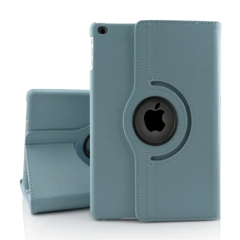 360 градусов вращающийся кожаный чехол для Apple iPad 2/3/4 Стенд Флип Folio Tablet Обложка для iPad 4 3 2 высокое качество - Цвет: 5