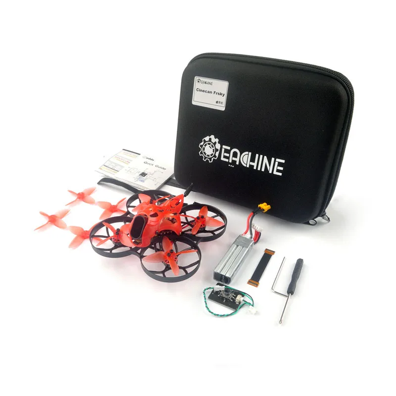 Квадрокоптер Eachine Cinecan BNF/PNP 85 мм 4K Cinewhoop 3 4S FPV гоночный Дрон Crazybee F4 PRO V3.0 Caddx