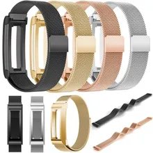 Часы из нержавеющей стали ремешок для Fitbit Alta Smart часы Прямая oct20